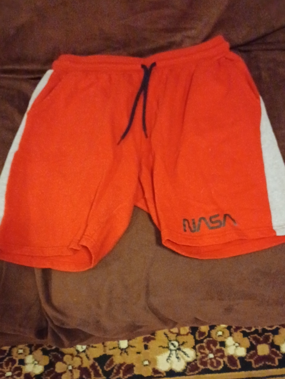 Men's NASA  Athletic Shorts with Side Panels